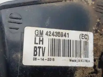 Second-hand car spare part left tailgate light for opel mokka x selective 140 cv / 103 kw oem iam references 42435941  