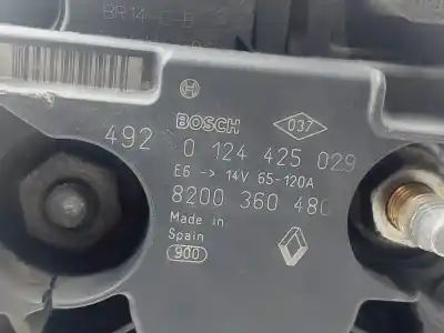 Автозапчастина б/у генератор для renault modus confort dynamique посилання на oem iam 8200360480  