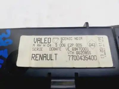 Pezzo di ricambio per auto di seconda mano controllo climatico per renault scenic rx4 (ja0) 1.9 dci salomon riferimenti oem iam 7700435400  