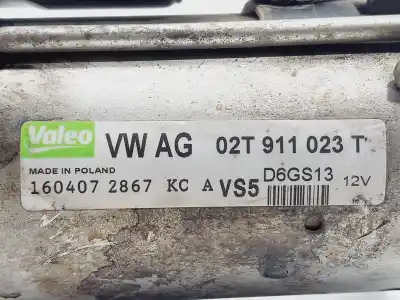 Peça sobressalente para automóvel em segunda mão motor de arranque por seat leon (1p1) 1.6 referências oem iam 02t911023t  