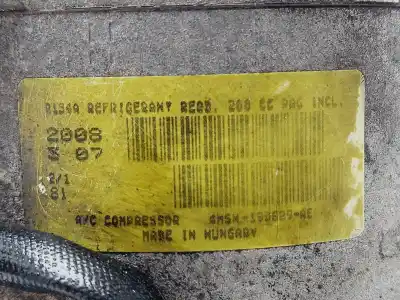 Peça sobressalente para automóvel em segunda mão compressor de ar condicionado a/a a/c por ford focus lim. (cb4) titanium referências oem iam 4m5h19d629ad  