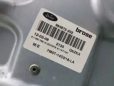 Second-hand car spare part rear right window regulator for ford focus lim. (cb4) titanium oem iam references 4m51a045h22a  