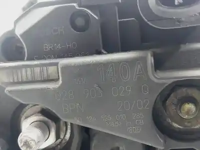 Автозапчастина б/у генератор для audi a4 b6 (8e2) 1.9 tdi посилання на oem iam 028903029q  