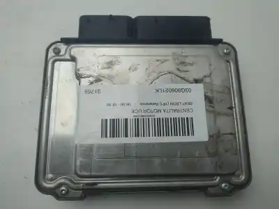 Second-hand car spare part ecu engine control for seat leon (1p1) reference oem iam references 03g906021lk  