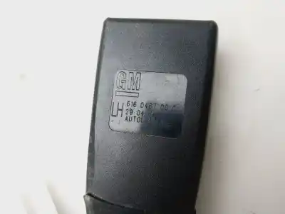Second-hand car spare part left front seat belt buckle for opel corsa d expression oem iam references 13286178  