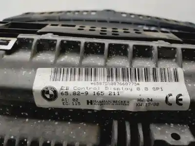 Second-hand car spare part multifunction display for bmw serie 7 (e65/e66) 730d oem iam references 65829165211  