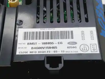 Peça sobressalente para automóvel em segunda mão display gps / multimídia por ford grand c-max titanium referências oem iam bm5t18b955cg