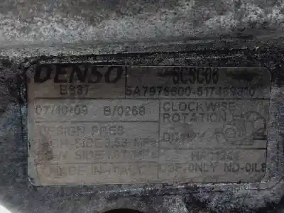 Pezzo di ricambio per auto di seconda mano COMPRESSORE ARIA CONDIZIONATA per LANCIA YPSILON (101)  Riferimenti OEM IAM 51747318  