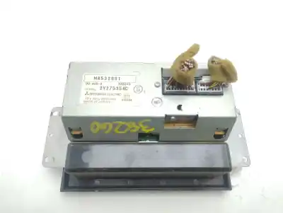 Second-hand car spare part multifunction display for mitsubishi montero (v60/v70) 3.2 di-d all-four oem iam references mr532881  