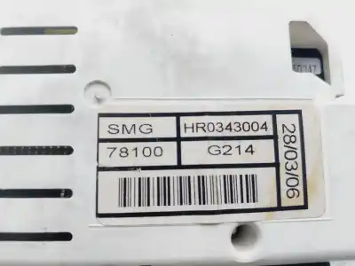 Second-hand car spare part multifunction display for honda civic berlina 5 (fk) 2.2 i-ctdi comfort oem iam references 78100smgg214