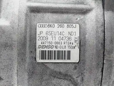 Автозапчастина б/у КОМПРЕСОР КОНДИЦИОНЕРА для AUDI A5 SPORTBACK (8T)  Посилання на OEM IAM 8K0260805J  
