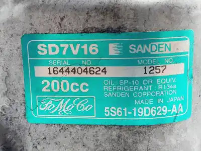 Pezzo di ricambio per auto di seconda mano compressore aria condizionata per ford fusion (cbk) elegance riferimenti oem iam 5s6119d629aa   Pezzo di ricambio per auto di seconda mano compressore aria condizionata per ford fusion (cbk) elegance riferimenti oem iam 5s6119d629aa