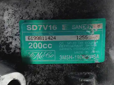 İkinci el araba yedek parçası KLIMA KOMPRESÖRÜ için FORD FOCUS BERLINA (CAP)  OEM IAM referansları 3M5H19D629SA  