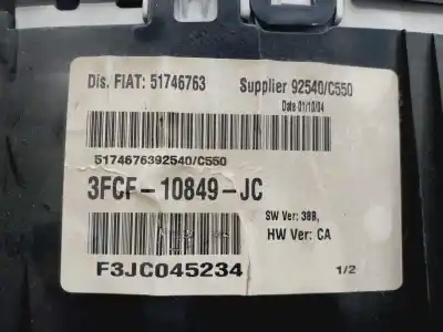 İkinci el araba yedek parçası  için FIAT STILO (192)  OEM IAM referansları 51746763  
