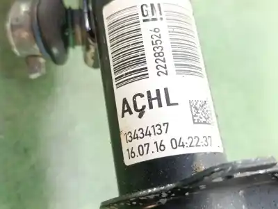 Second-hand car spare part front left shock absorber for opel corsa e excellence ecoflex 116 cv / 85 kw oem iam references 13434137  