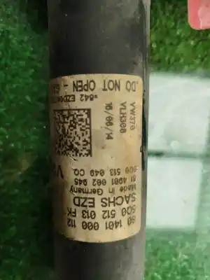 Second-hand car spare part RIGHT REAR SHOCK ABSORBER for VOLKSWAGEN GOLF VII LIM. (5G1) Sport BlueMotion OEM IAM references 5Q0512013FK  
