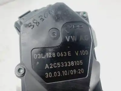 Peça sobressalente para automóvel em segunda mão borboleta de admissão por audi a6 berlina (4f2) 2.0 tdi referências oem iam 03l128063e  