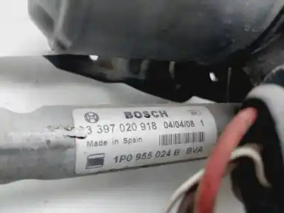 Peça sobressalente para automóvel em segunda mão motor do limpa para brisas por seat leon (1p1) reference referências oem iam 1p0955024b