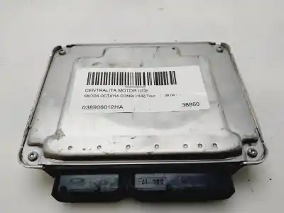 Second-hand car spare part ecu engine control for skoda octavia combi (1u5) tour 90 cv / 66 kw oem iam references 038906012ha   Second-hand car spare part ecu engine control for skoda octavia combi (1u5) tour 90 cv / 66 kw oem iam references 038906012ha
