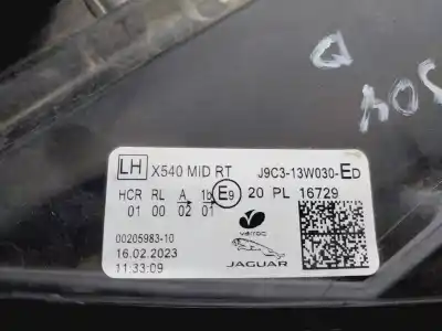 Second-hand car spare part right headlight for jaguar e-pace se awd 150 cv / 110 kw oem iam references j9c313w030ed  
