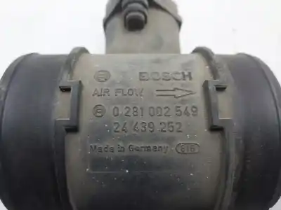 Peça sobressalente para automóvel em segunda mão medidor de massa de ar por opel combo cargo referências oem iam 24439252  