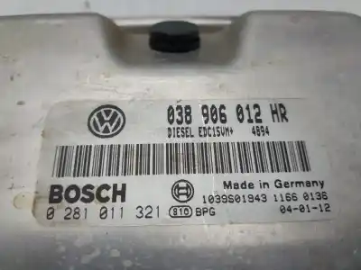 Автозапчасти б/у блок управления двигателем за skoda fabia (6y2/6y3) classic ссылки oem iam 038906012hr  