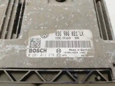 Second-hand car spare part ecu engine control for seat leon (1p1) stylance / style oem iam references 03g906021lk  