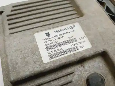 Second-hand car spare part ecu engine control for opel astra gtc cosmo oem iam references 55565450gp  