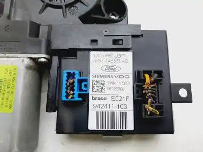 Second-hand car spare part left front window motor for ford kuga (cbv) titanium oem iam references 7m5t14b533ad  