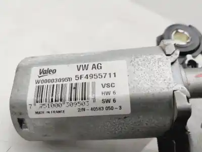 Автозапчасти б/у мотор заднего стеклоочистителя за seat leon (5f1) 1.6 tdi ссылки oem iam 5f4955711  