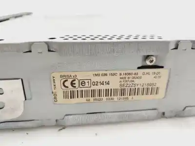 Peça sobressalente para automóvel em segunda mão SISTEMA DE ÁUDIO / RÁDIO CD por SEAT ALHAMBRA (7V9) Reference Referências OEM IAM 1M0035152C  