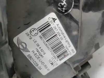 İkinci el araba yedek parçası SAG FAR için MINI COUNTRYMAN (R60) Cooper D OEM IAM referansları 980102804  