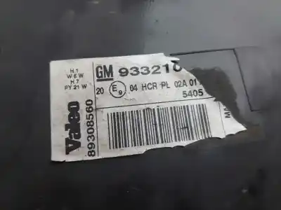 Second-hand car spare part right headlight for opel meriva enjoy oem iam references 93321053  