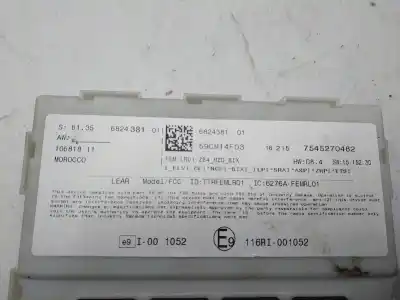 Автозапчастина б/у електронний модуль для bmw 1 (f20) 116 d посилання на oem iam 7545270482  