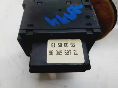 Peça sobressalente para automóvel em segunda mão COMUTADOR DE LIMPA VIDROS por PEUGEOT 206 BERLINA XT Referências OEM IAM 96049597ZL  