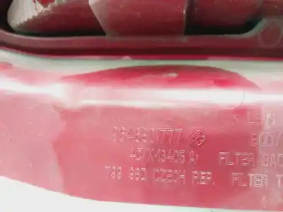 Second-hand car spare part left tailgate light for citroen c4 coupe vts oem iam references 9646801777  