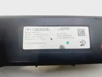 Second-hand car spare part electronic module for opel mokka x selective 140 cv / 103 kw oem iam references 13506235