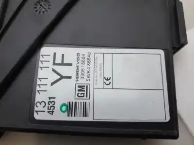 Second-hand car spare part electronic module for opel meriva enjoy oem iam references 13111111  