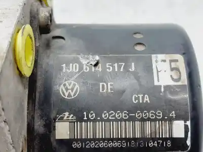 Автозапчастина б/у абс для seat leon (1m1) 1.9 tdi посилання на oem iam 1j0614517j  