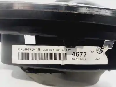 Gebrauchtes Autoersatzteil schalthebelverzierung zum volkswagen passat berlina (3c2) highline oem-iam-referenzen 3c0864263a  