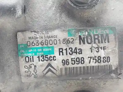 Pezzo di ricambio per auto di seconda mano compressore aria condizionata per citroen c4 picasso i monospace (ud_) 1.6 hdi riferimenti oem iam 9659875880  