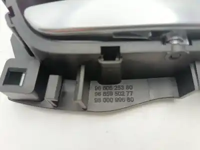 Автозапчастина б/у ліва передня внутрішня ручка для citroen c4 picasso/spacetourer feel 12v e-thp / puretech] посилання на oem iam 9660525380  