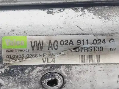 Pezzo di ricambio per auto di seconda mano MOTORINO DI AVVIAMENTO per SEAT AROSA (6H1)  Riferimenti OEM IAM 02A911024D  