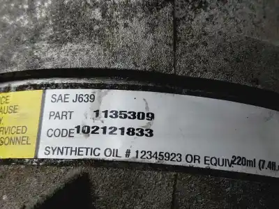 Pezzo di ricambio per auto di seconda mano compressore aria condizionata per renault scenic rx4 (ja0) 1.9 dci salomon riferimenti oem iam 7700105765  