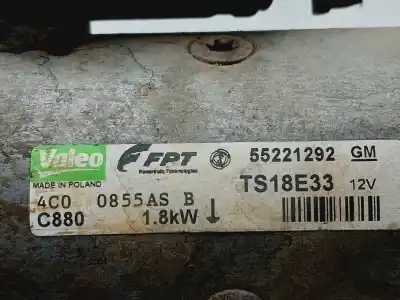 Автозапчастина б/у двигун запускається для opel corsa d cosmo посилання на oem iam 55221292  