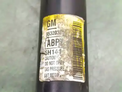 Second-hand car spare part rear left shock absorber for opel mokka x selective 140 cv / 103 kw oem iam references 95320369  