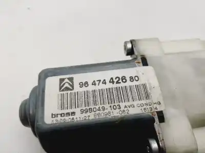 Peça sobressalente para automóvel em segunda mão motor elevador vidro dianteiro esquerdo por citroen c4 coupe vts referências oem iam 9647442680  