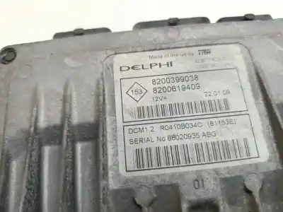 Автозапчастина б/у ебу контролер двигуна для renault clio iii expression посилання на oem iam 8200399038 Автозапчастина б/у ебу контролер двигуна для renault clio iii expression посилання на oem iam 8200399038