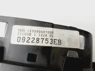 Peça sobressalente para automóvel em segunda mão quadrante por opel astra g berlina comfort referências oem iam 09228753  