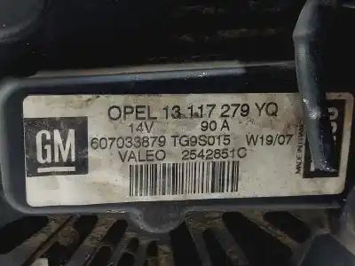 Автозапчастина б/у генератор для opel astra gtc cosmo посилання на oem iam 13117279yq  